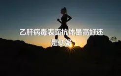 乙肝病毒表面抗体是高好还是低好