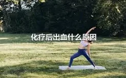 化疗后出血什么原因