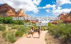 当归南枣颗粒和益母草颗粒可以一起喝吗