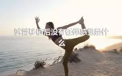 试管移植后没有任何感觉是什么