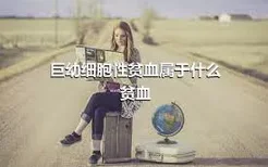 巨幼细胞性贫血属于什么贫血