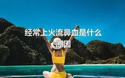 经常上火流鼻血是什么原因