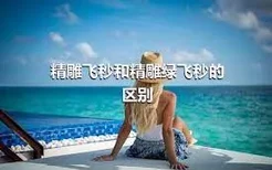 精雕飞秒和精雕绿飞秒的区别