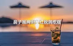 鼻子嘴两侧发红脱屑疙瘩