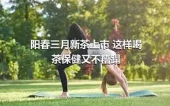 阳春三月新茶上市 这样喝茶保健又不糟蹋