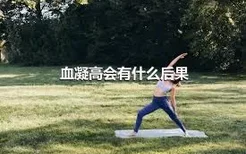 血凝高会有什么后果