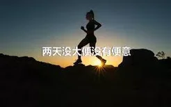 两天没大便没有便意