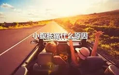 小腹胀痛什么原因