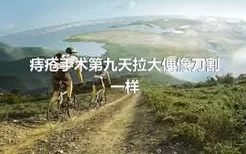 痔疮手术第九天拉大便像刀割一样