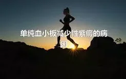 单纯血小板减少性紫癜的病因