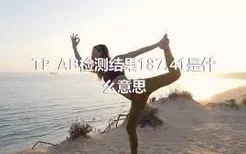 TP_AB检测结果187.41是什么意思