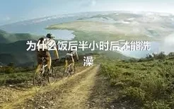 为什么饭后半小时后才能洗澡