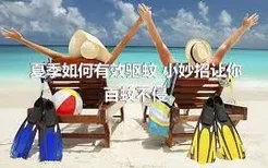 夏季如何有效驱蚊 小妙招让你百蚊不侵