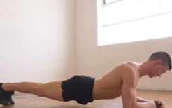 男性练习平板支撑的好处 强身健体增强体质